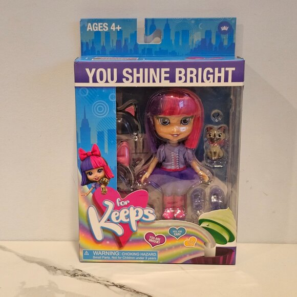 The Loyal Subjects For Keeps Positive Affirmations " You Shine Bright" Doll - Picture 4 of 8